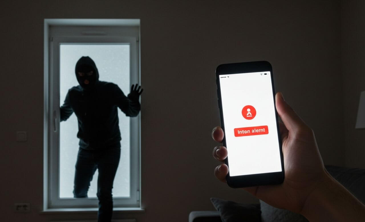 Real-Time Alerts Benefit of Smart Home Security System