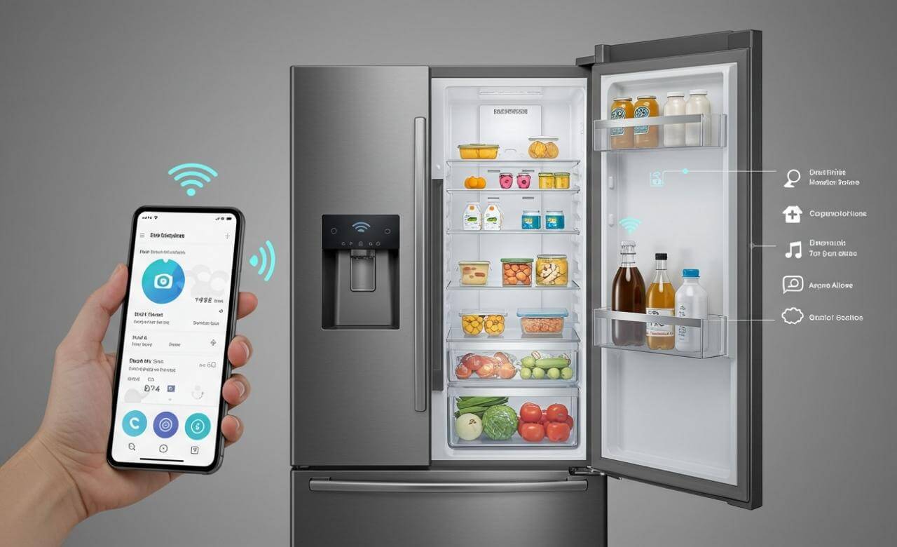 Remote Accessibility advantage of buying Smart Refrigerators