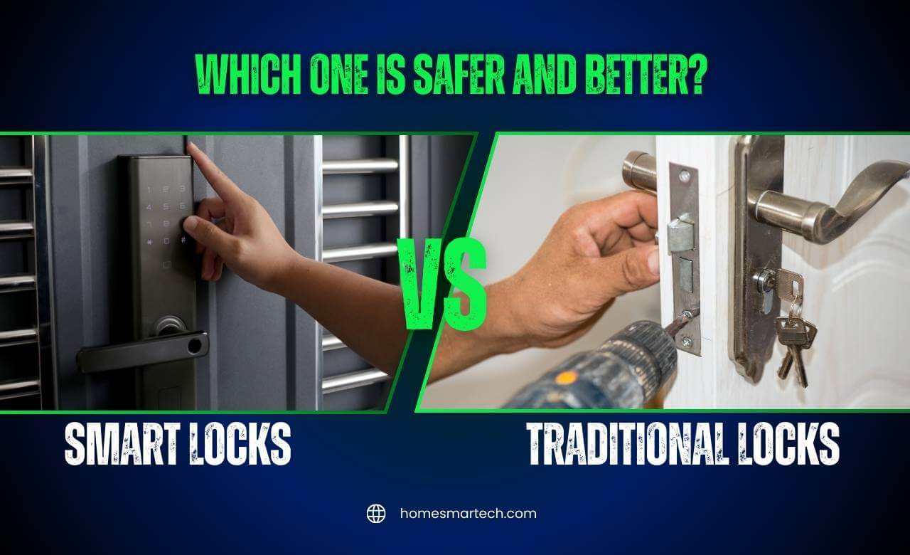 Smart Locks Vs Traditional Locks Which One is Safer and Better