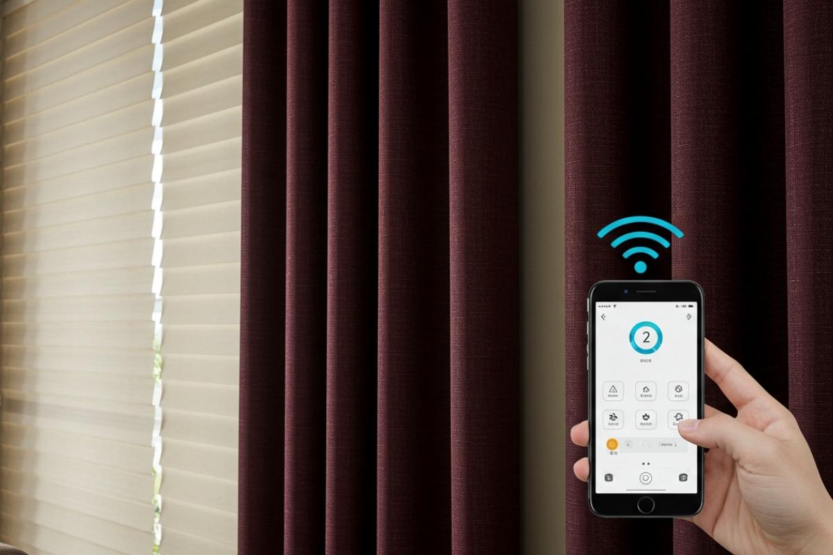 Smart Blinds and Curtains Makes a Smart Home interior Stylish