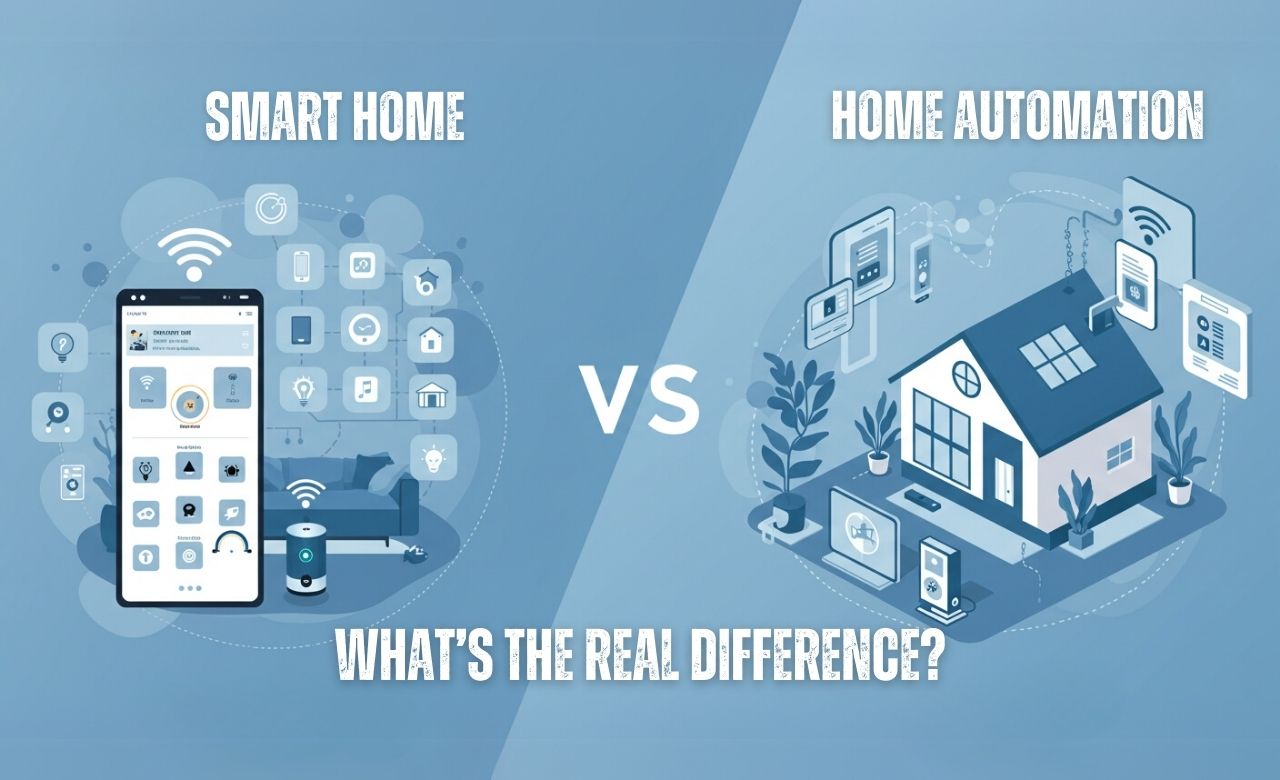 Smart Home Vs Home Automation What’s the Real Difference between Them
